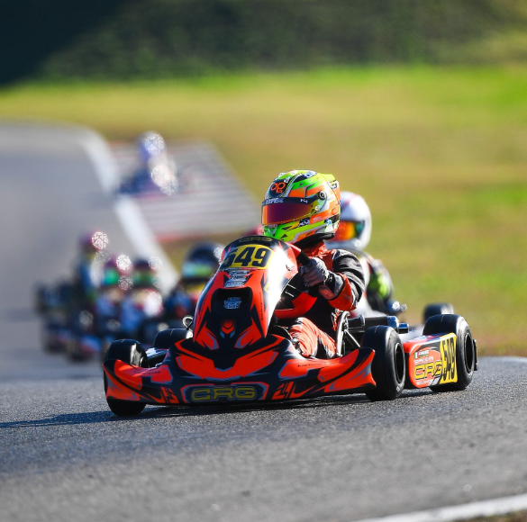 CRG continue sa progression sur la piste